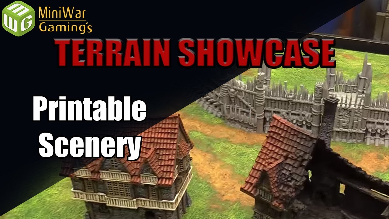 Print your own Terrain from Printable Scenery