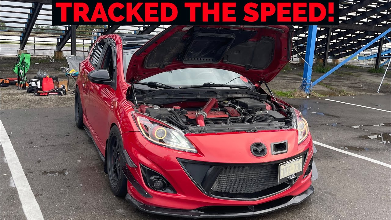 TRACKING My Mazdaspeed 3 At Toronto Motorsports Park! | Flybys, POV Drive, & Pulls!