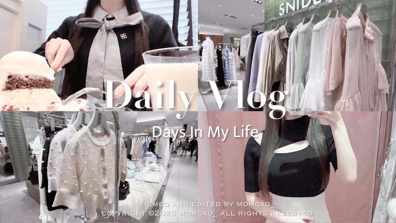 [vlog] Три дня расточительства японской девушки⟡.· Покупка офисной одежды в Токио