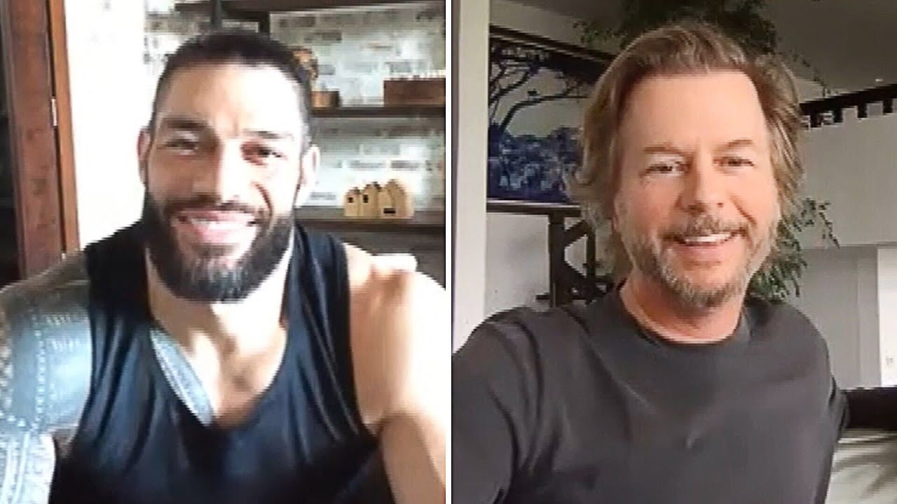 Roman speaks! Reigns joins David Spade to talk 