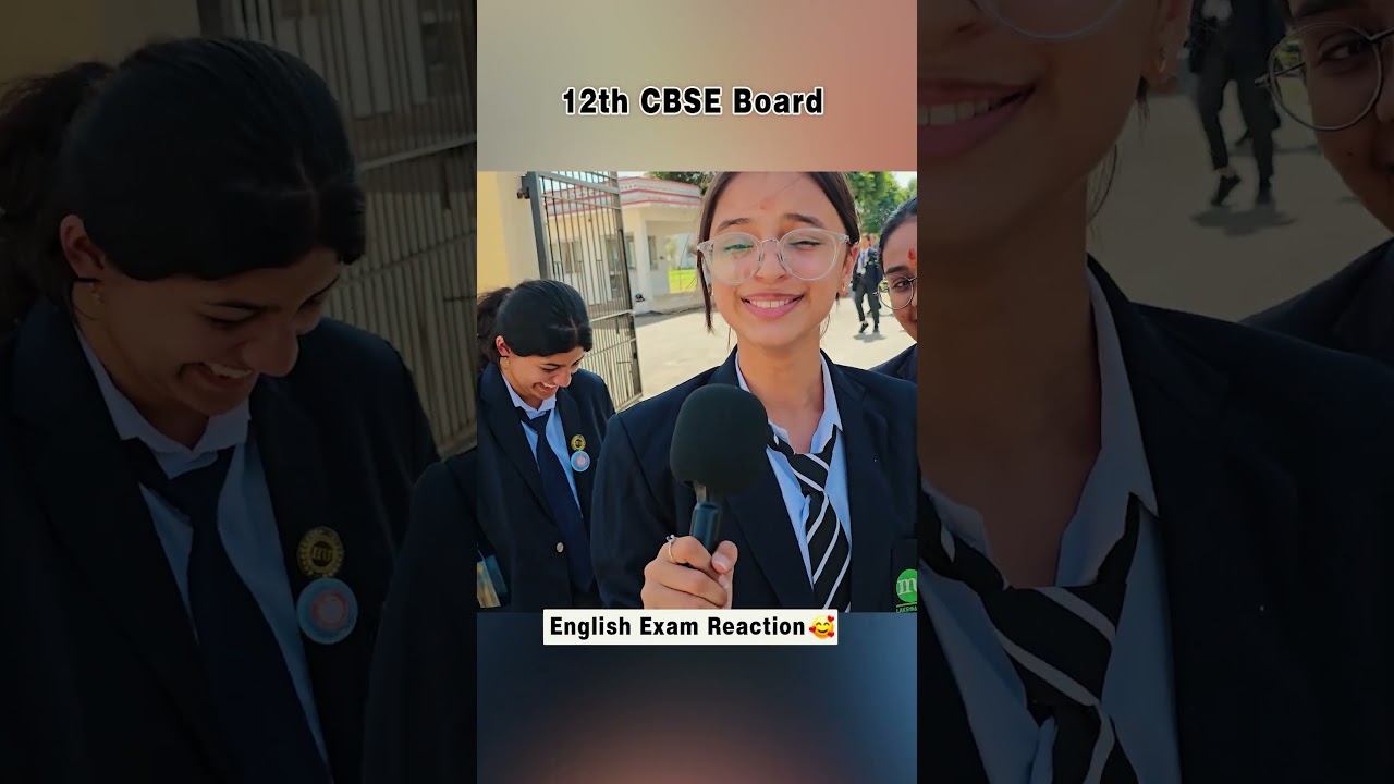 Board Exam Cutest Reaction 😍 #sikarstudent #shorts
