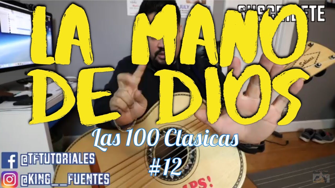 Como Tocar Guitarron 'La Mano de Dios'