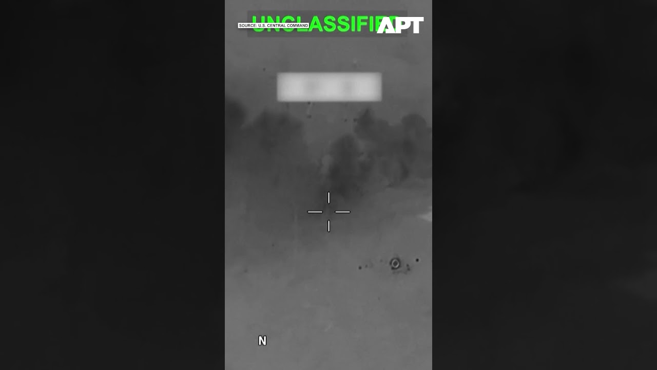 WATCH | CENTCOM Shares Video of Seventh Consecutive Night of Iran Strikes | APT