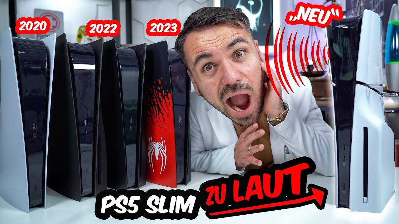 WTF? Warum ist die PS5 Slim lauter als die normale PS5? Monster Spulenfiepen wieder zurück?