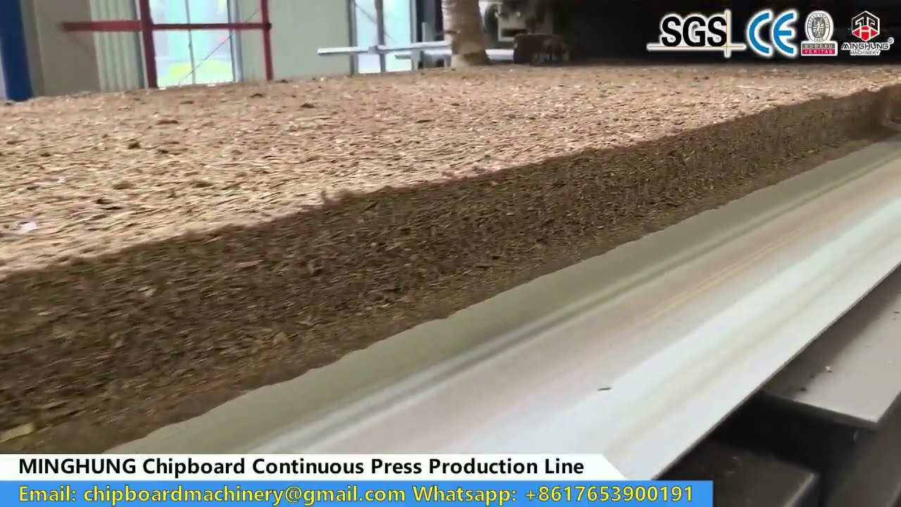 Chipboard Continuous Press line