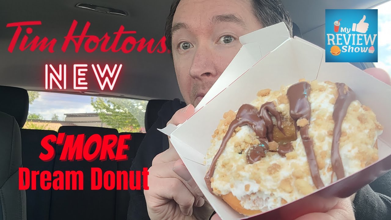 NEW S'more Dream Donut from Tim Horton's!