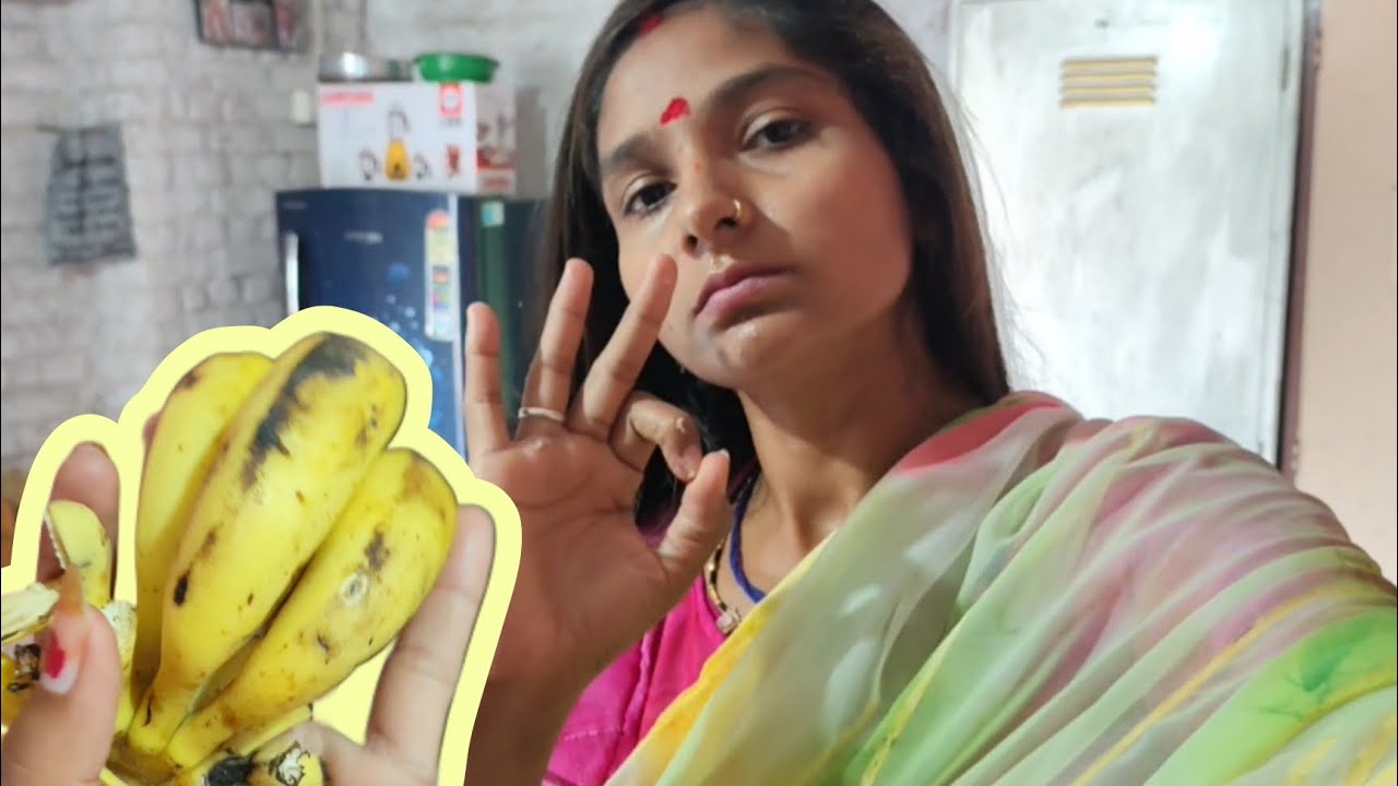 આજે લાવ્યા કેળાં મસ્ત મજાના#Gujarati viral video trending video