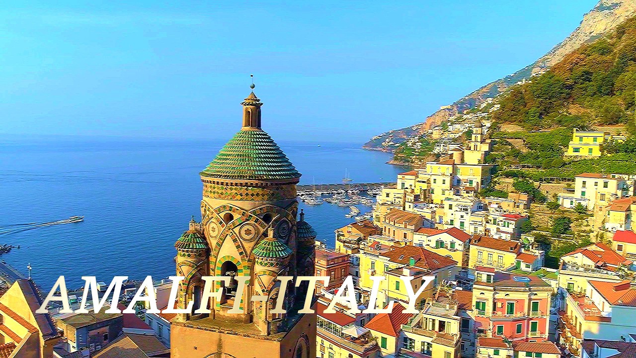 Amalfi Coast Sunlit Cliffs, Azure Seas, Timeless Villages, and Italian Coastal Charm..