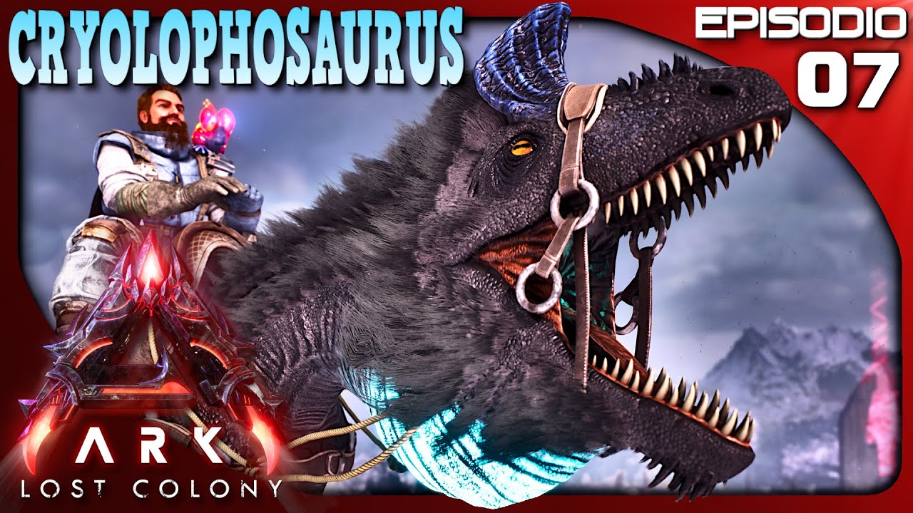 IL CRYOLOPHOSAURUS CONGELA E ADDORMENTA LE VITTIME ! | Ark Lost Colony | Gameplay ITA | EP.7