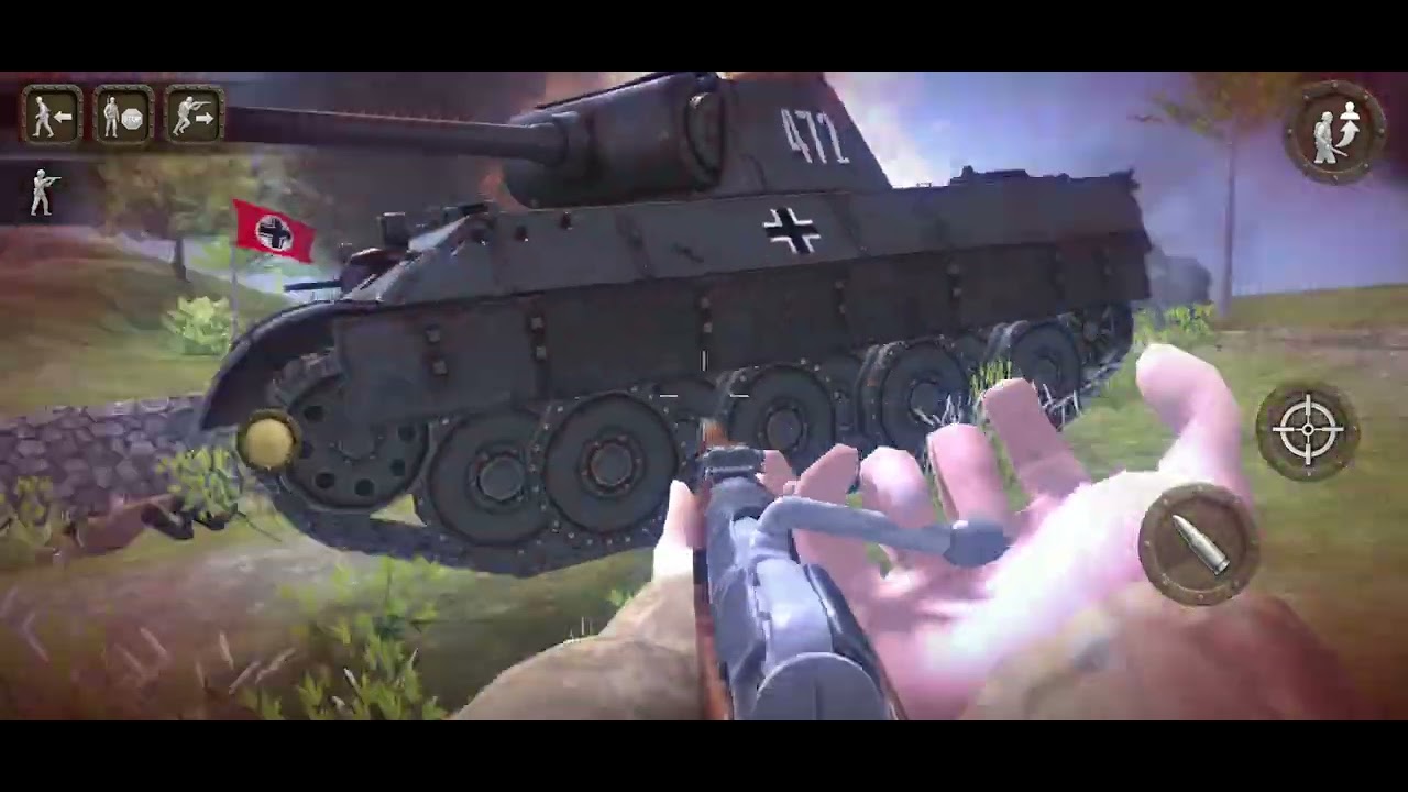 Attacking a Heavly defended german outpost as the soviets