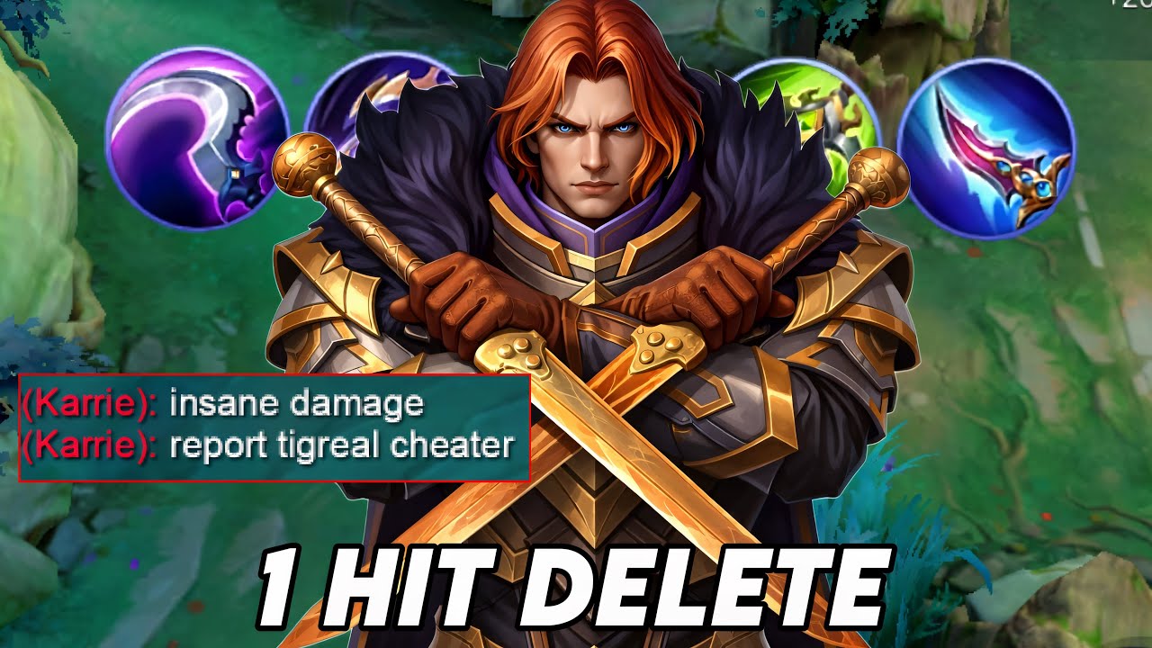 START ABUSING TIGREAL BEST 1 HIT BUILD 2026 💀 (100% BROKEN