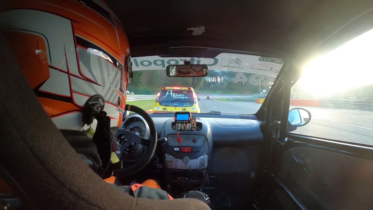 24h 2CV C1 Spa 2023 race start #594 Laurens de Wit 4