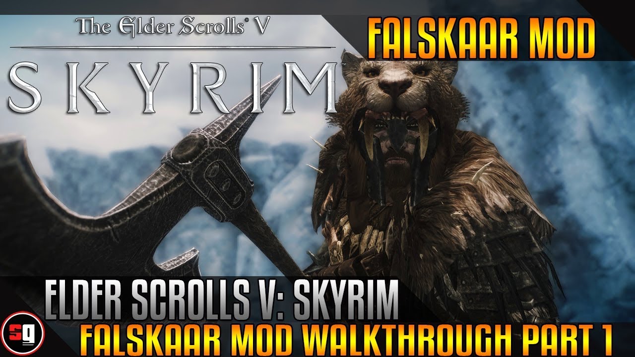The Elder Scrolls V: Skyrim - Falskaar Mod Walkthrough Part 1 - Intro