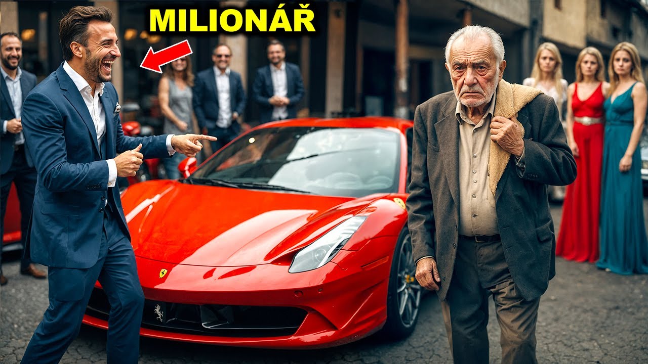 „Dám ti Ferrari, když ho zprovozníš“ — Milionář poníží starce, netuší však…