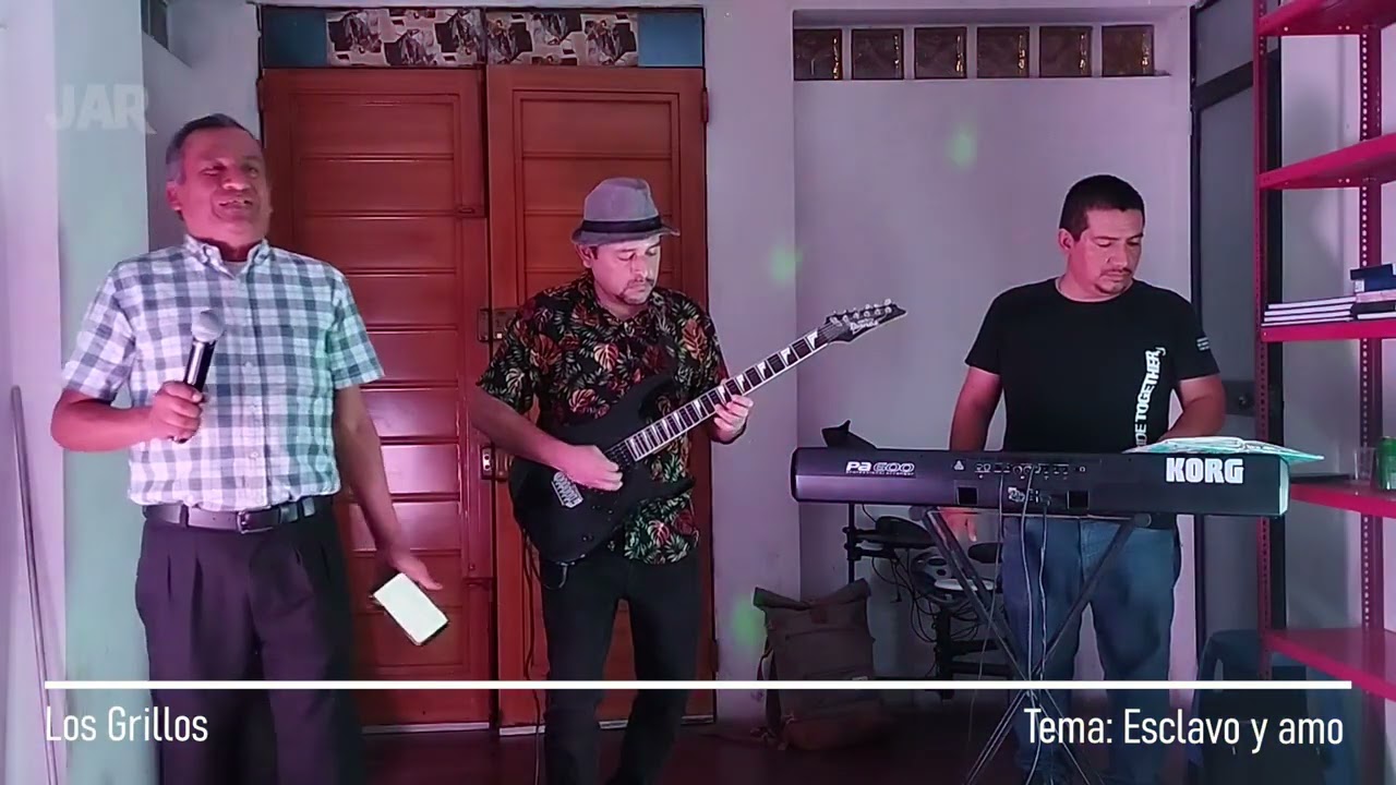 ESCLAVO Y AMO ( COVER PASTELES VERDES) KORG PA 600