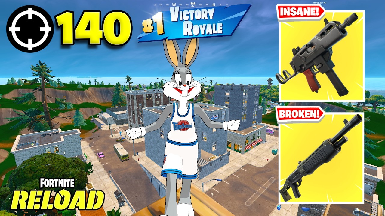 NEW BUGS BUNNY SKIN! 140 Elimination 