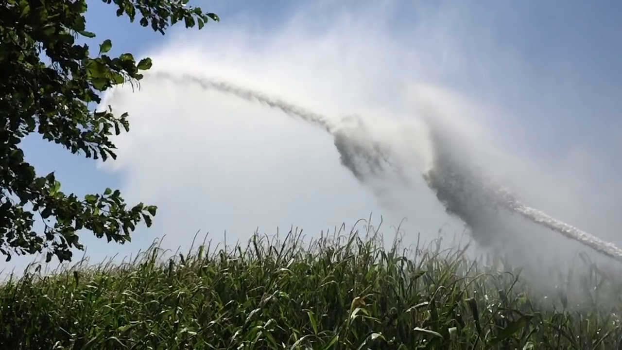 Irrigazione mais 10-8-2015 con irrigatore Komet Twin 202/PRO
