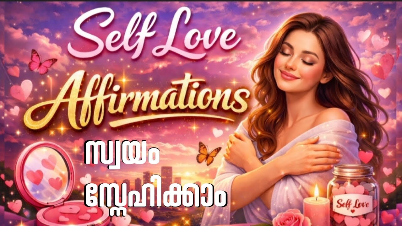 നിങ്ങളുടെ ഏറ്റവും വലിയ ശക്തി നിങ്ങൾ തന്നെയാണ്!💪| Self-Love Affirmations in Malayalam | momsofangels