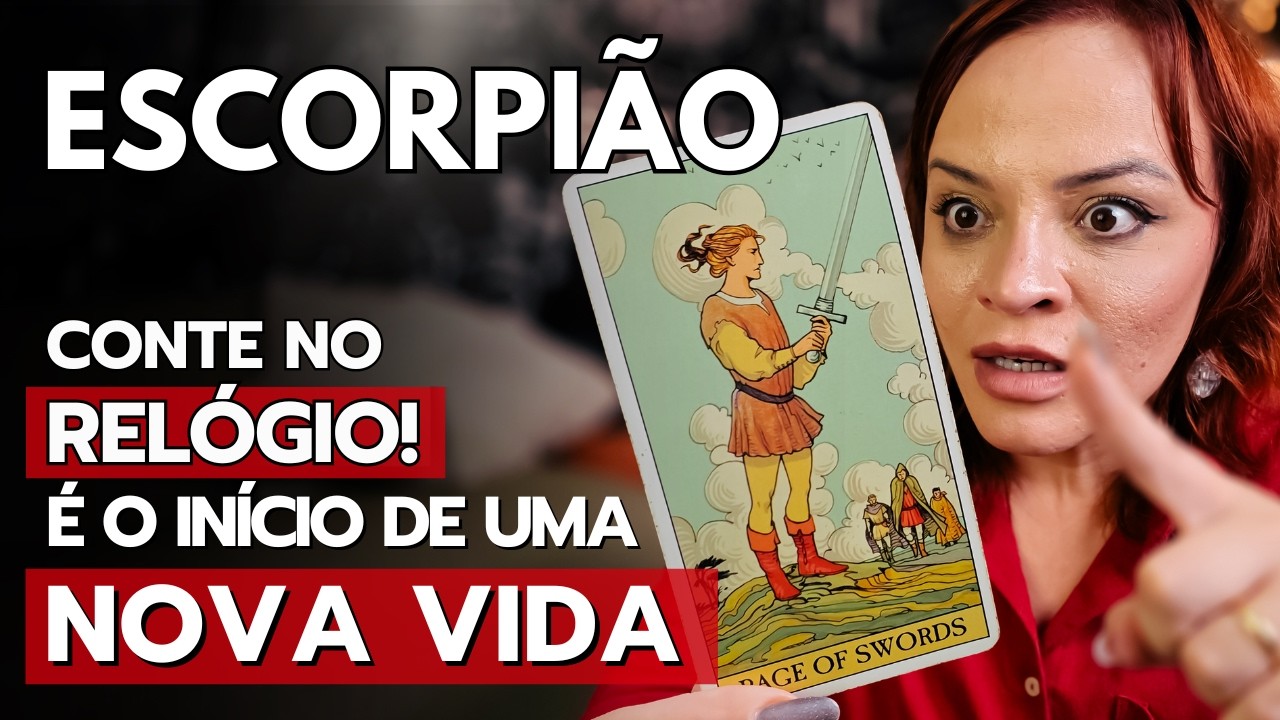 ESCORPIÃO TEM ATÉ DATA MARCADA! AQUI SURGE SUA FORÇA! UMA NOVA POSTURA PROVOCA UMA VIRADA PODEROSA