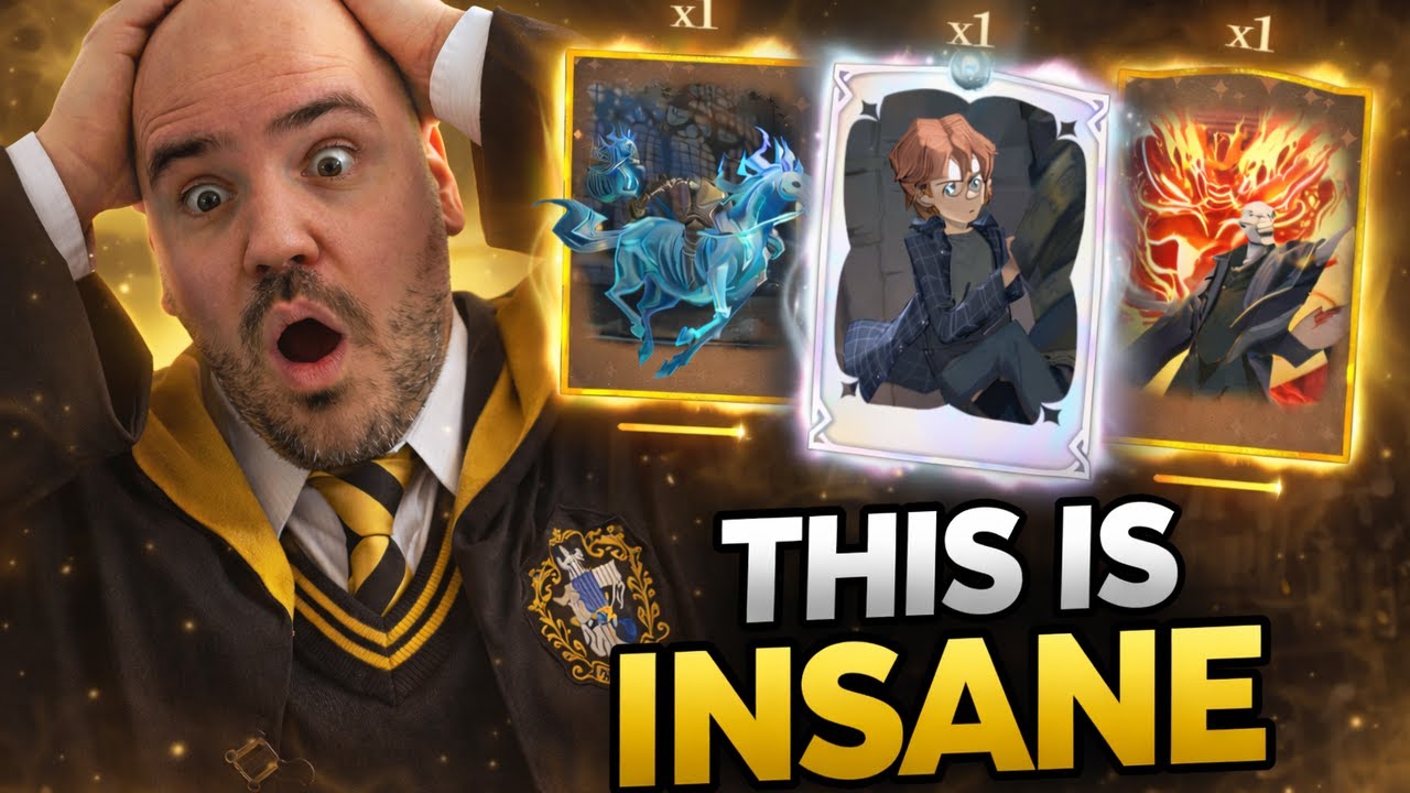 ⚡ Harry Potter : Magic Awakened ⚡ MY LUCK IS INSANE! I GOT SO MANY LEGENDARY CARDS 🤯 ⚡