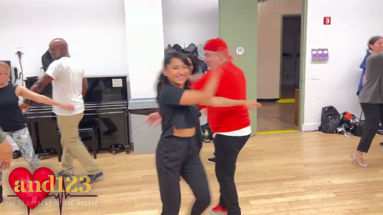 Nelson Flores Latin Hustle Class Demo, Ripley Grier, NYC - April 18, 2023