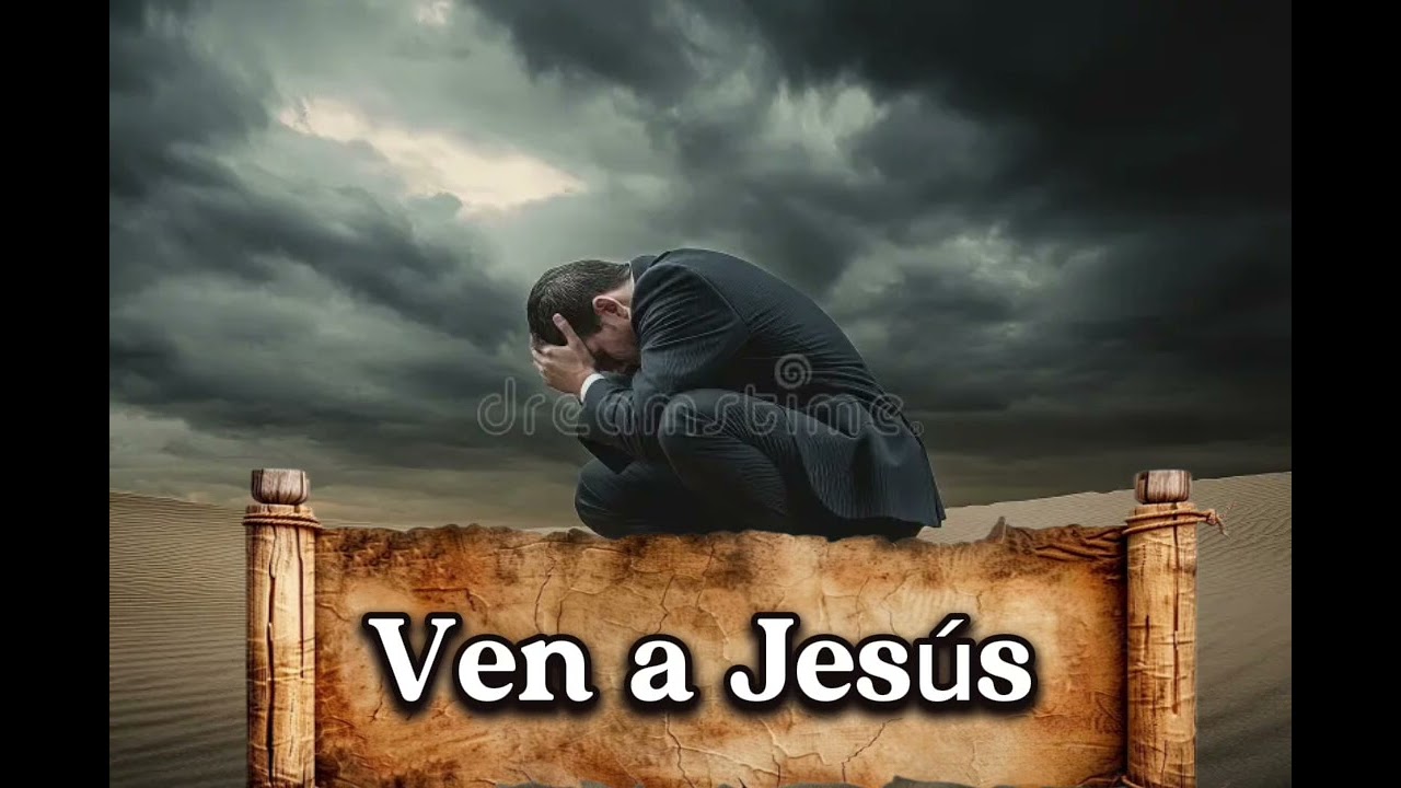 Amigo ven a Jesús El te ama de verdad.