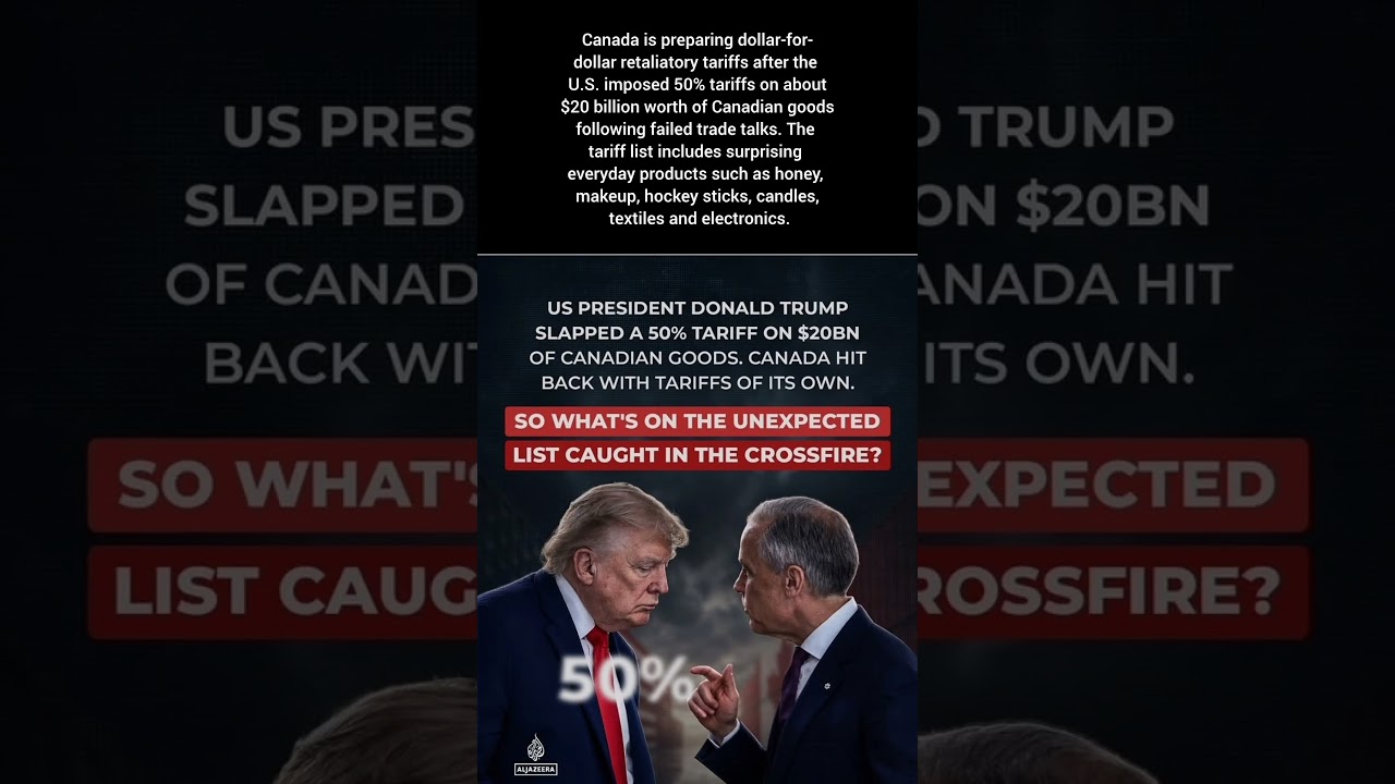 Canada Hits Back as Trump&rsquo;s Tariffs Target Unexpected Goods