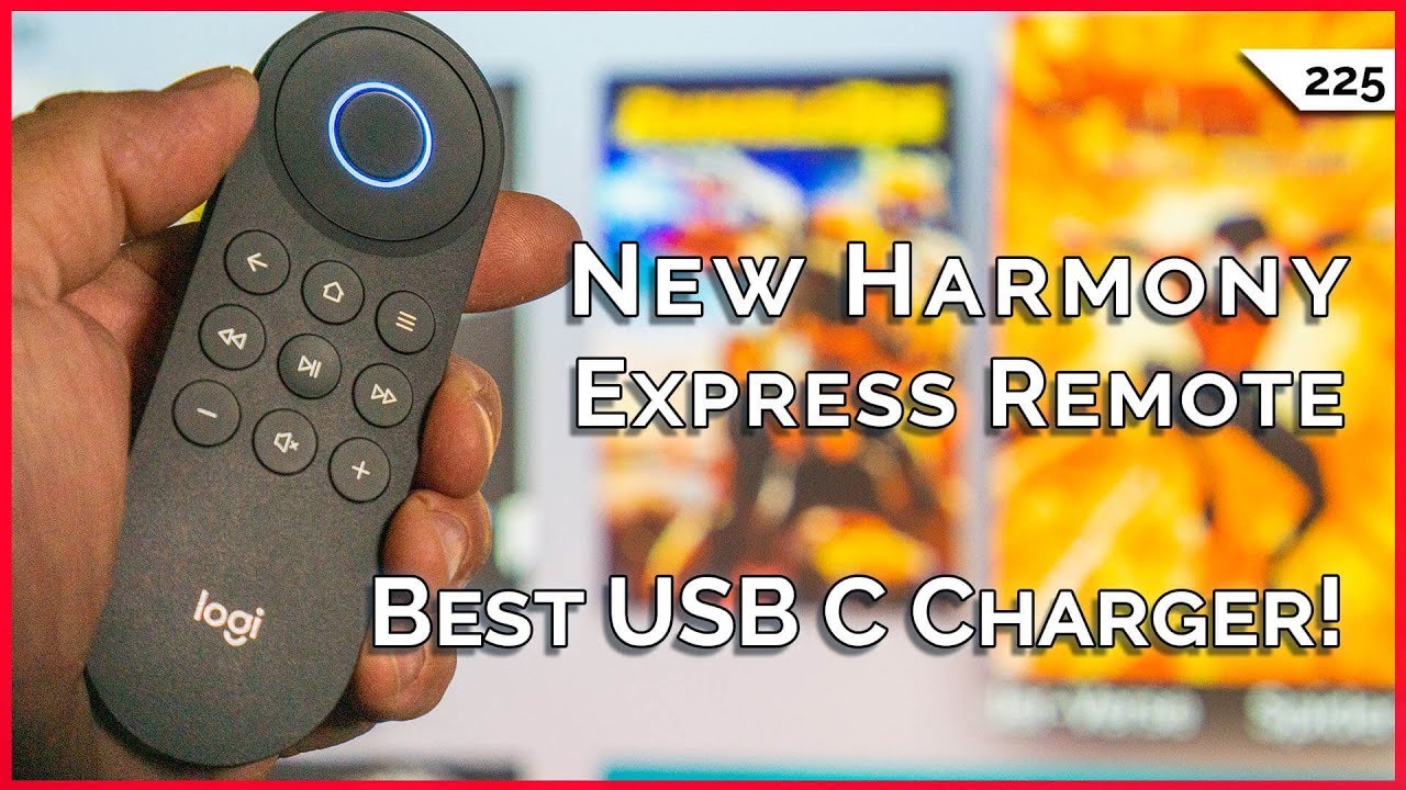 Harmony Express Universal Remote Packs Amazon Alexa, Best USB C Charger For Your Laptop, More!