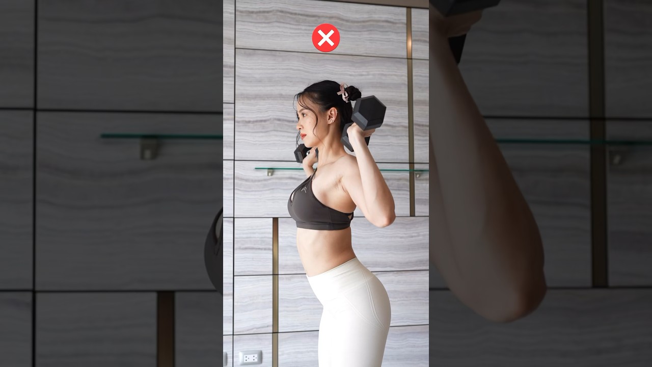 📌HOW TO DO A DUMBBELL SHOULDER PRESS