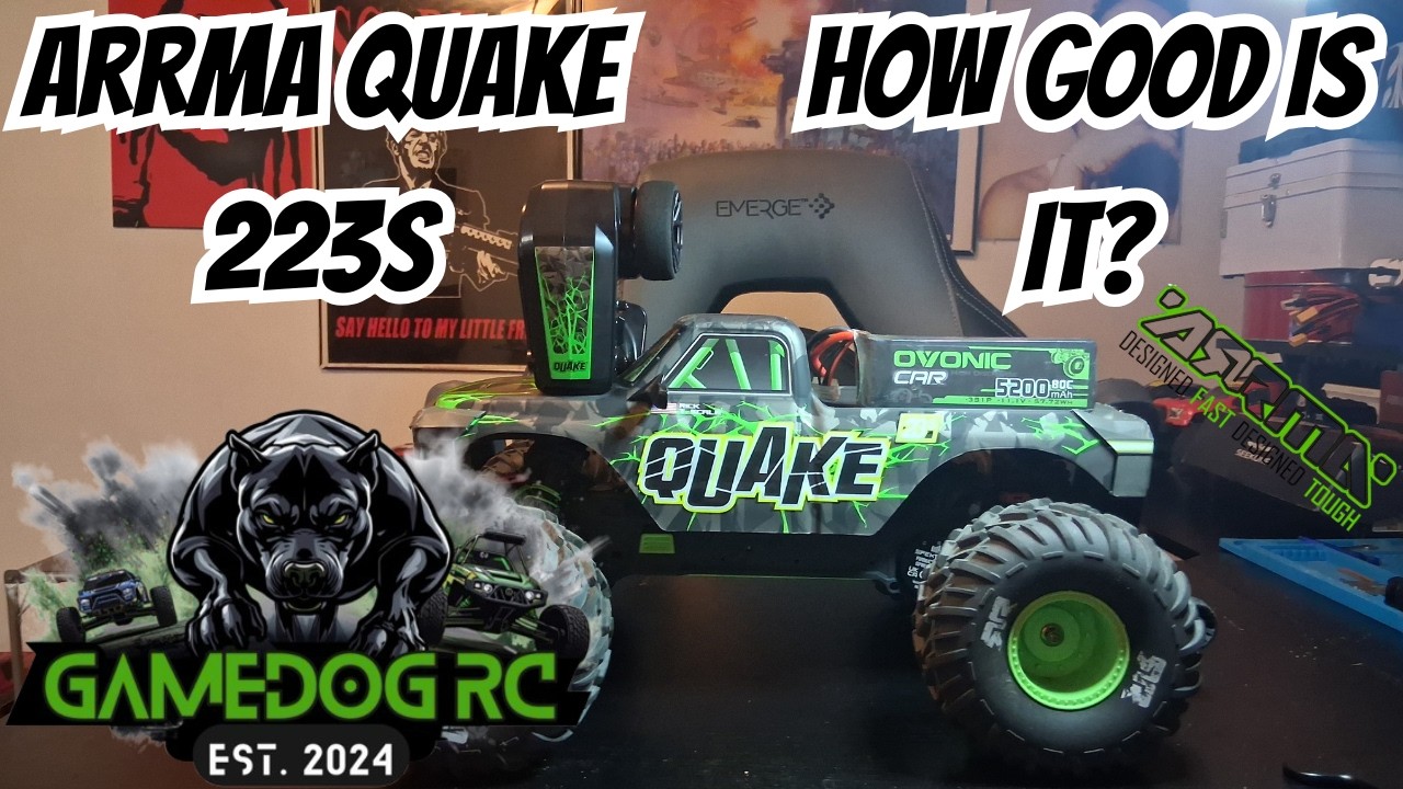 Arrma Quake ЛУЧШИЙ Новый Башер 2025😎
