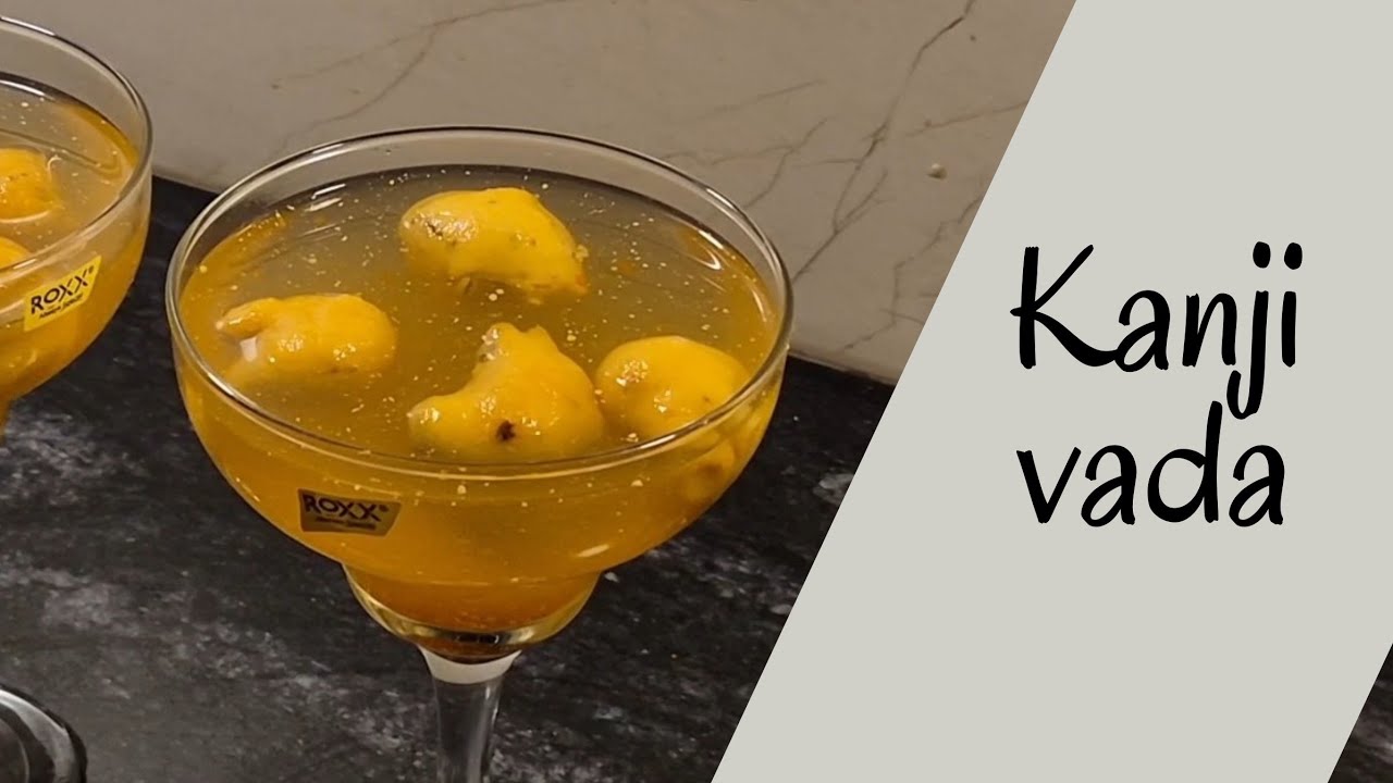 Kanji Vada recipe - try this recipe on holi everyone like this !