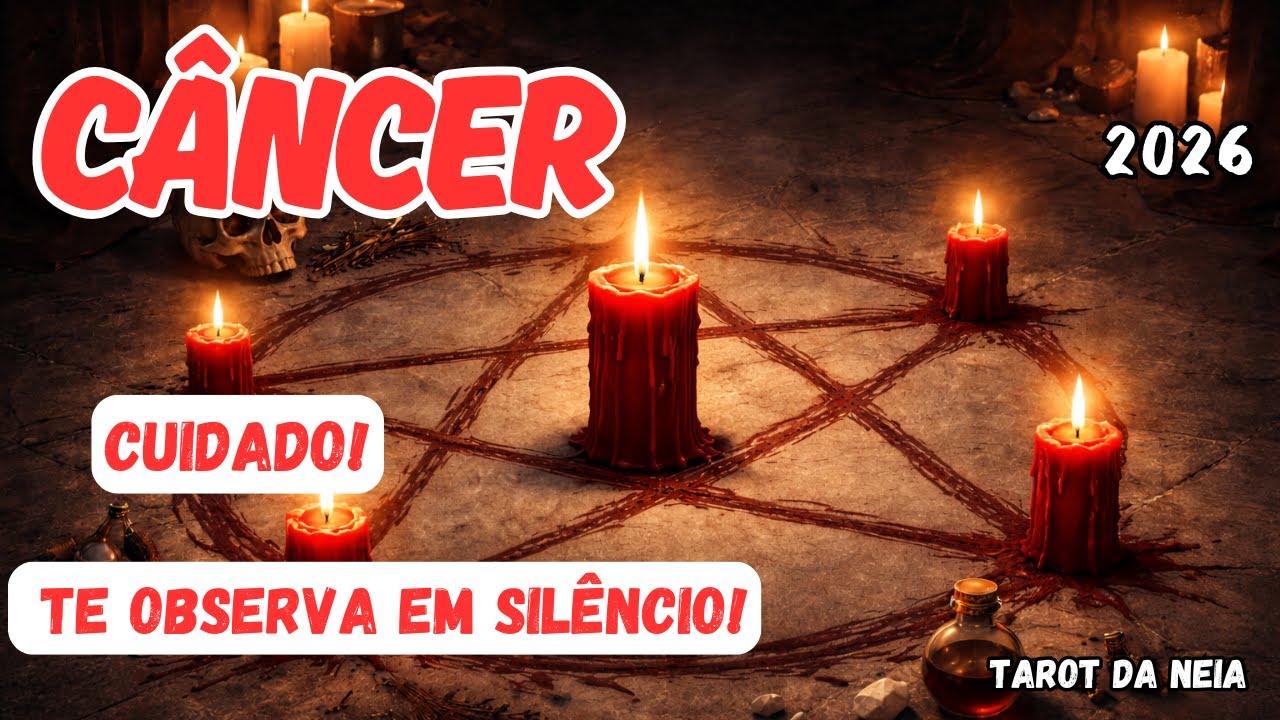 ♋CÂNCER — MEU DEUS! CUIDADO! ESSA PESSOA TÁ TE OBSERVANDO EM SILÊNCIO