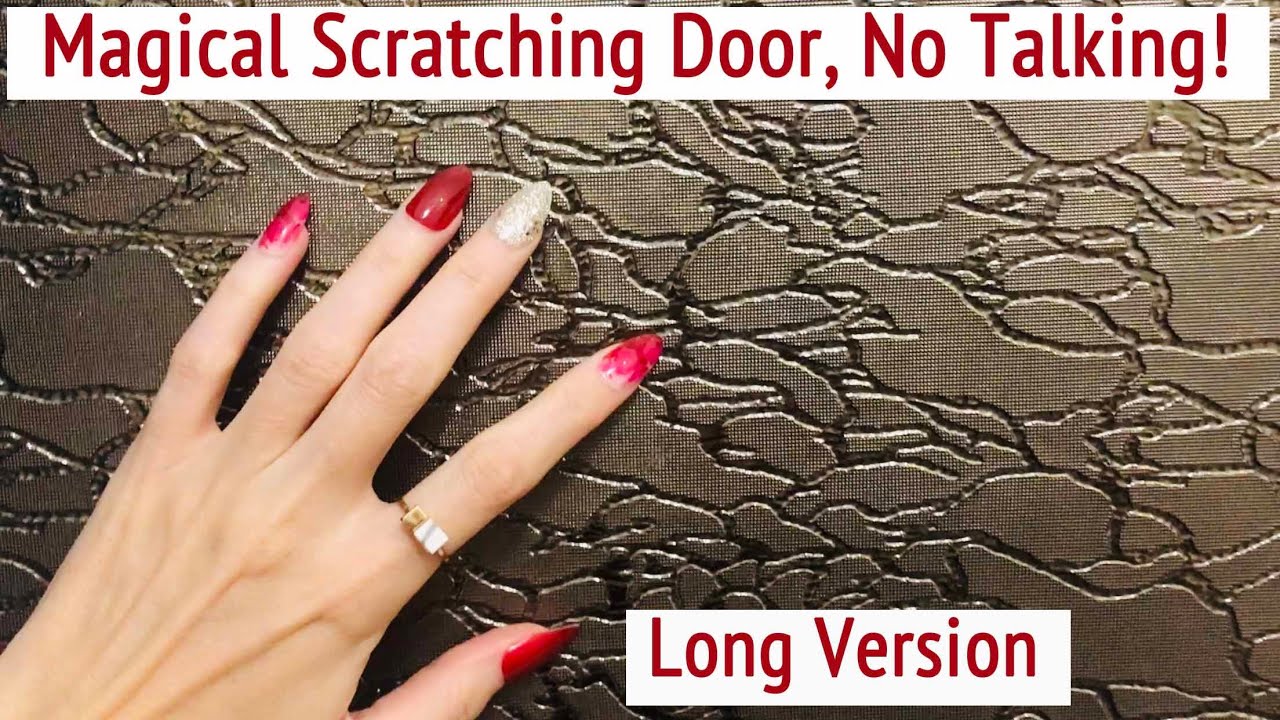 ASMR * Scratching Heaven =D * Scratchy Door * Fast Tapping & Scratching * No Talking * ASMRVilla