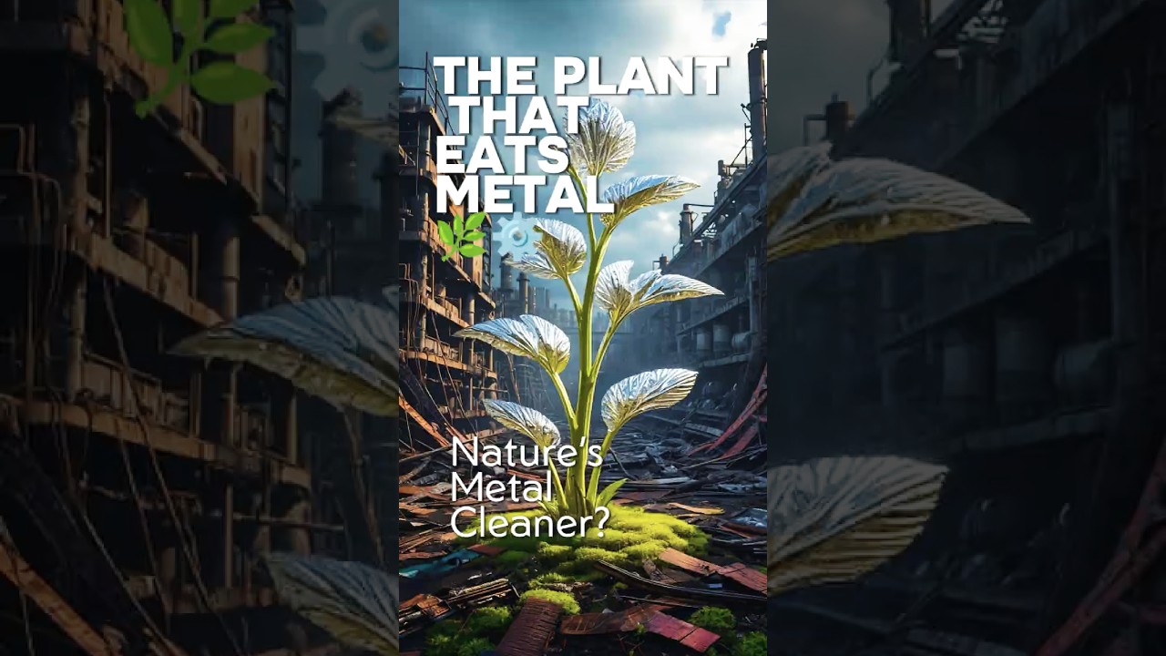 The Plant That Eats Metal! #hyperaccumulators #phytoremediation #environmentalscience