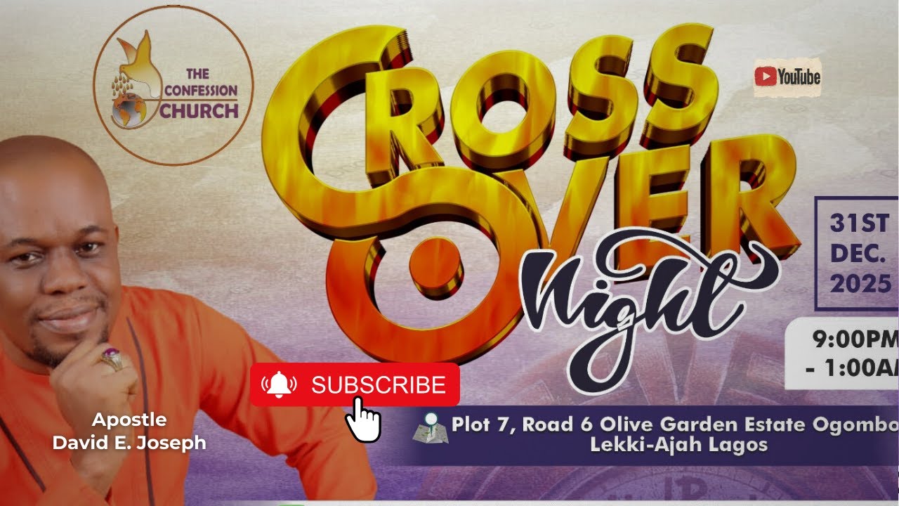 Crossover Night 2025 | Entering 2026 with Prayer & Prophetic Declarations (Pt 1)