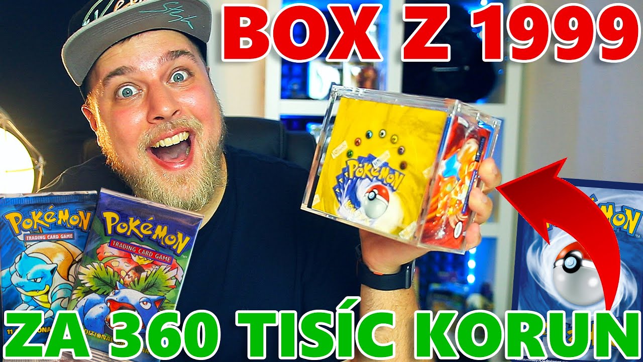 NEJDRAŽŠÍ OTEVÍRÁNÍ V ČESKU - BASE SET 1999 ZA 360 TISÍC KORUN