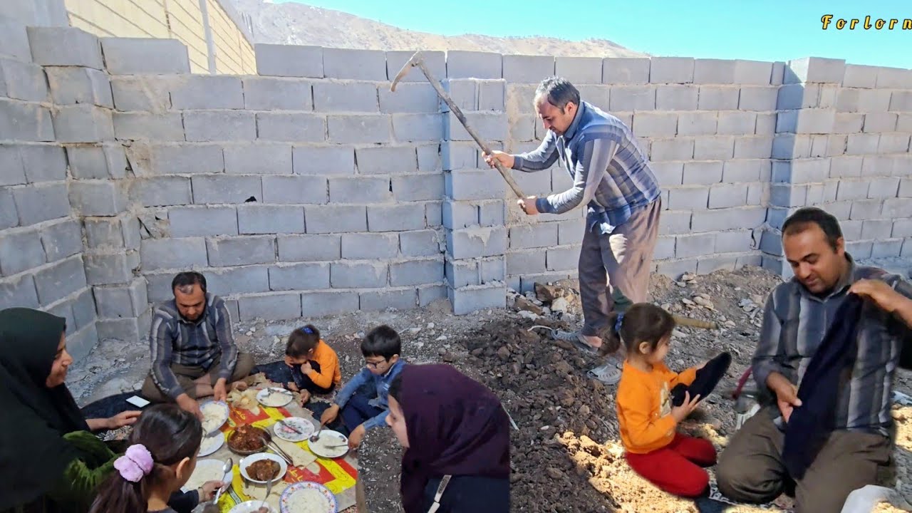 The unique collaboration of Khosrow and Sakineh in plowing the land and planting barley