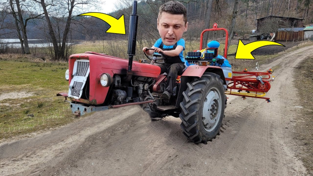 Ursus C-330 Na Dwóch Kołach - To Się Źle Skończy..  O Dwóch Takich Co Chcieli Jechać w Pole