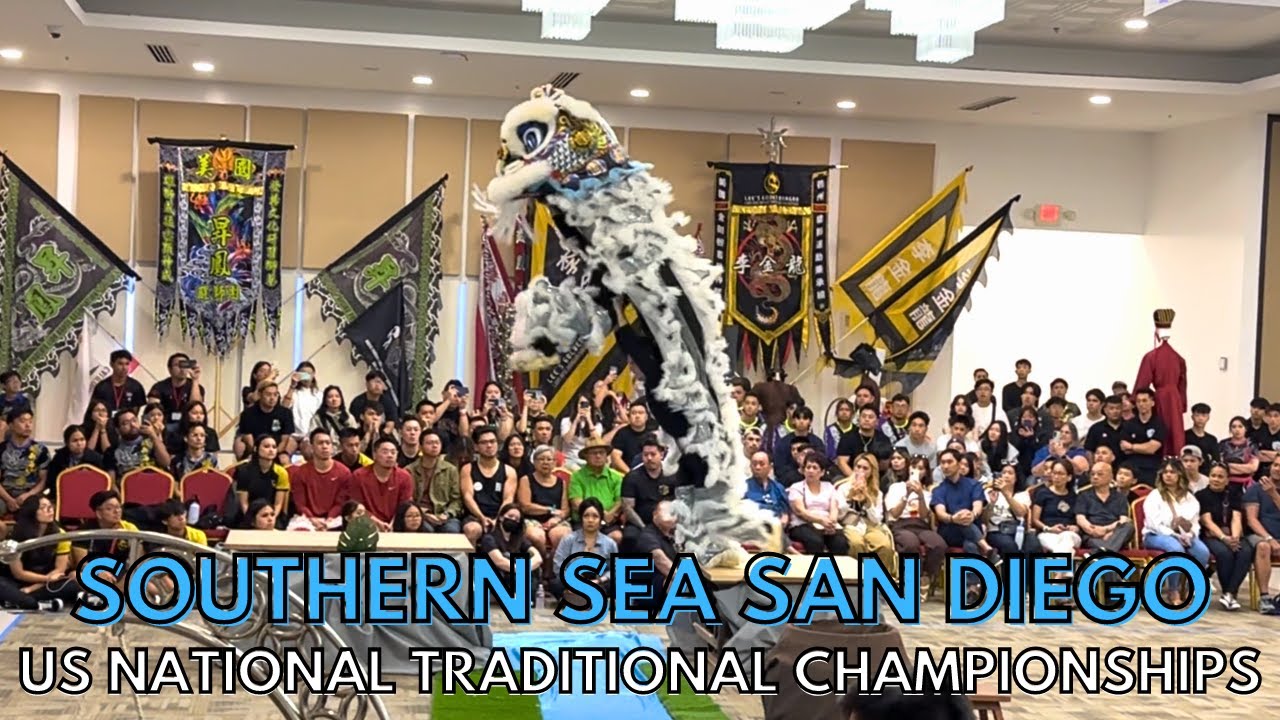 南海龙狮团 Southern Sea Lion Dance - Team Gold // USADLDSA Lion Dance National Championships 2023