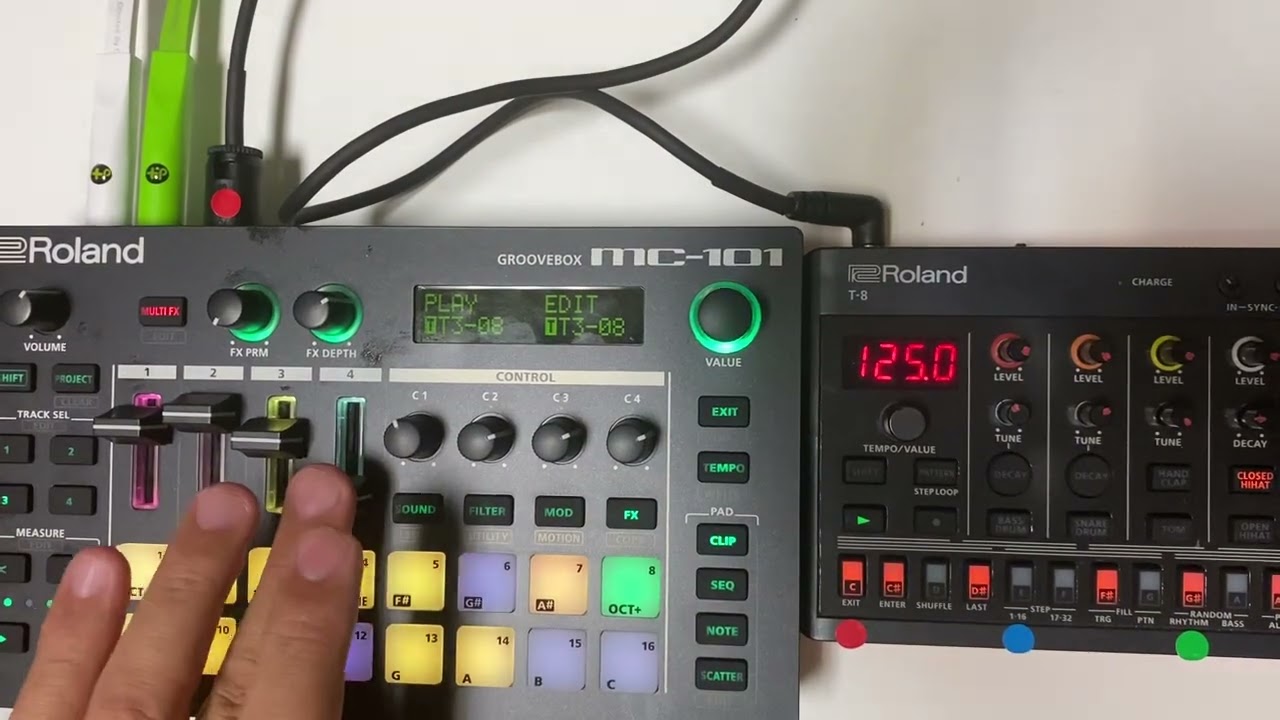 【Roland MC-101⬛️ + T-8🟧】 ⬛️🟧 KUDU JAM