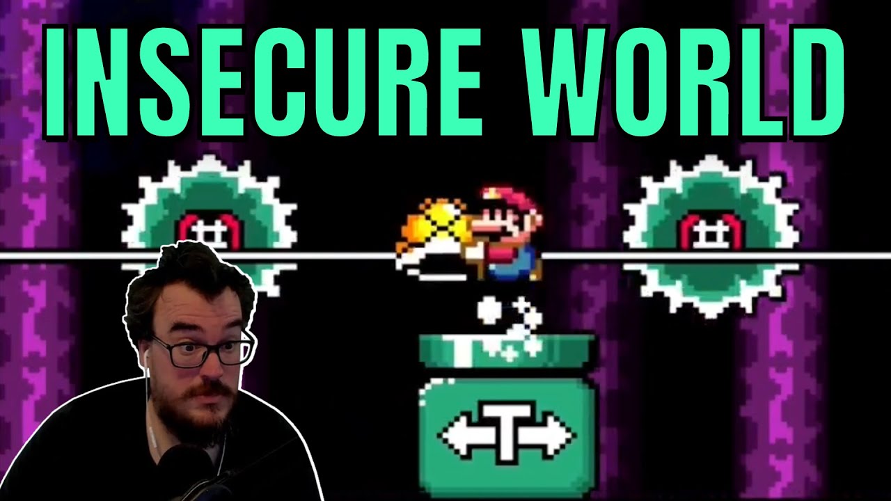 Another banger hack?! - Barb Plays Super Insecure World - Kaizo Mario World Romhack