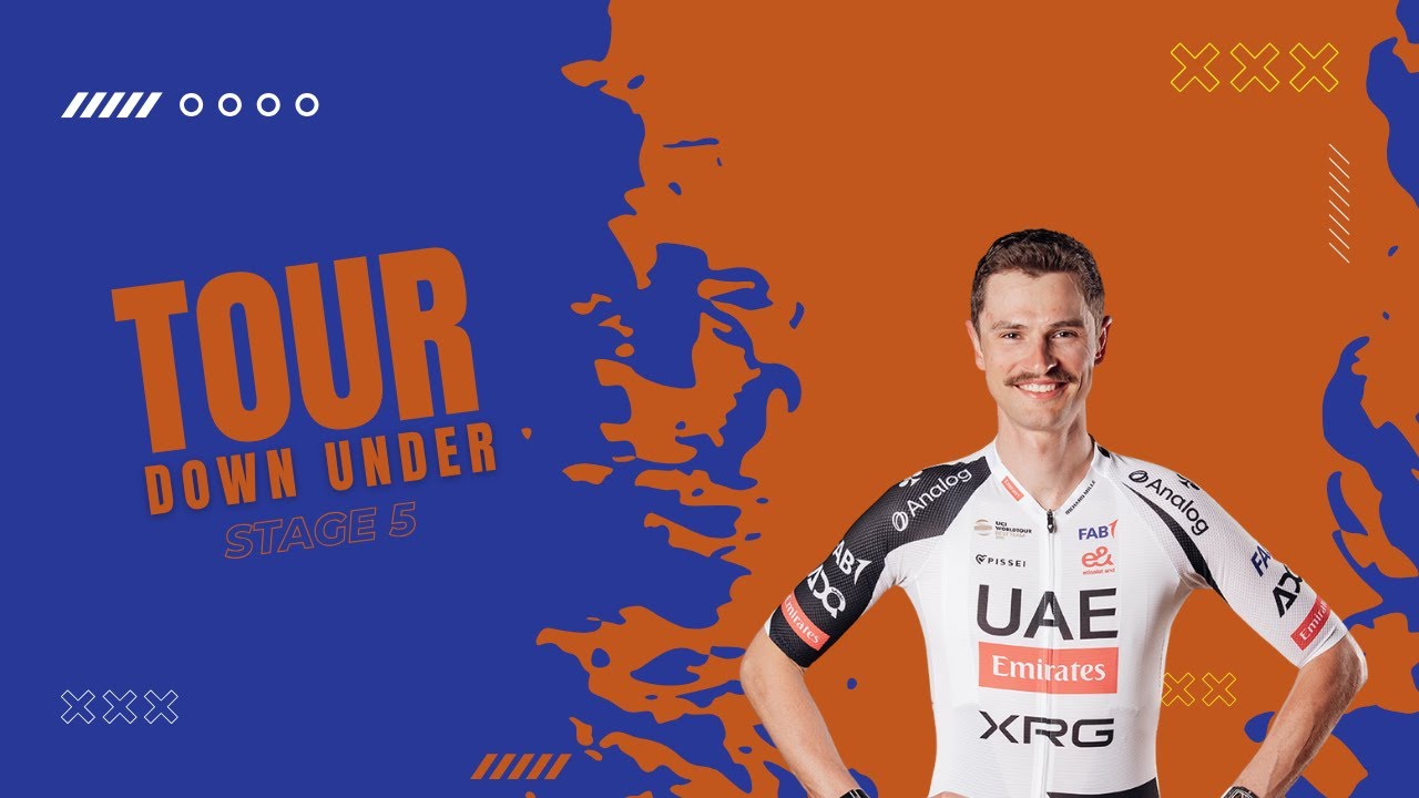TOUR DOWN UNDER - STAGE 5 - BRENNAN FOR THE STAGE, VINE FOR GC