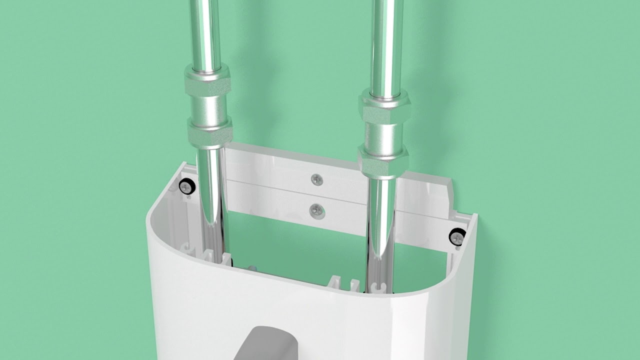 Pipe Cover Installation - Horne Shower Panels