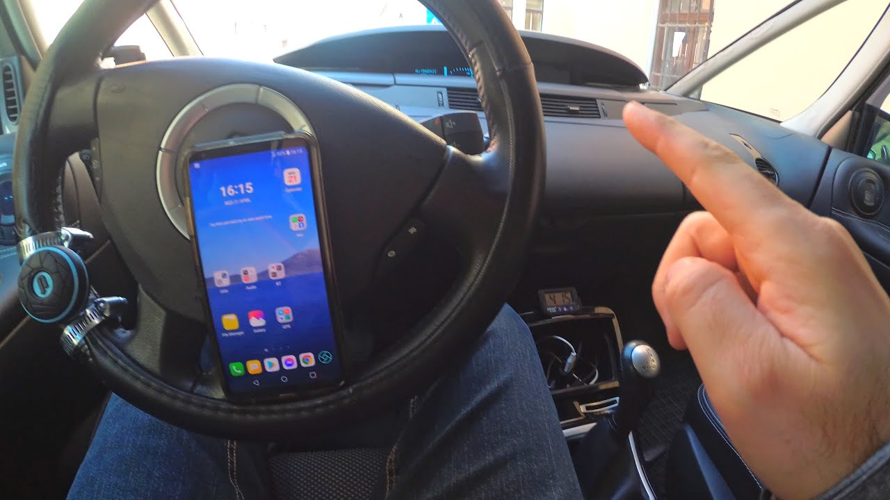 Как подключить и отключить Android-телефон к Renault Espace IV? (Bluetooth, громкая связь)