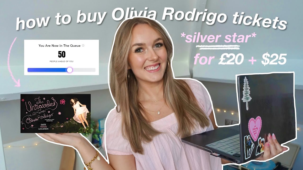 Как купить билеты *Silver Star* на концерт OLIVIA RODRIGO!! | Гид по покупке билетов