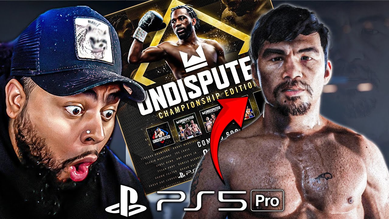 Manny Pacquiao On Undisputed Championship Edition Looks INSANE On the PS5 PRO!