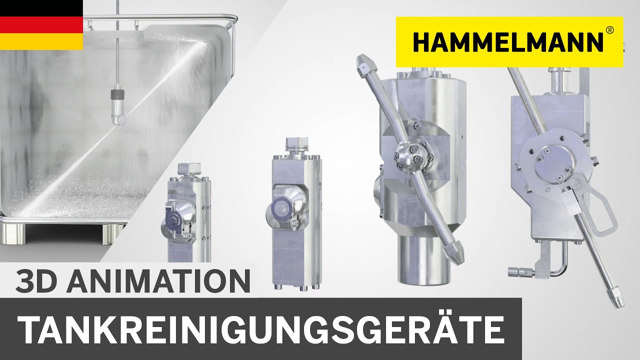 AQUAMAT Tankreinigungsger&auml;te / 3D Animation