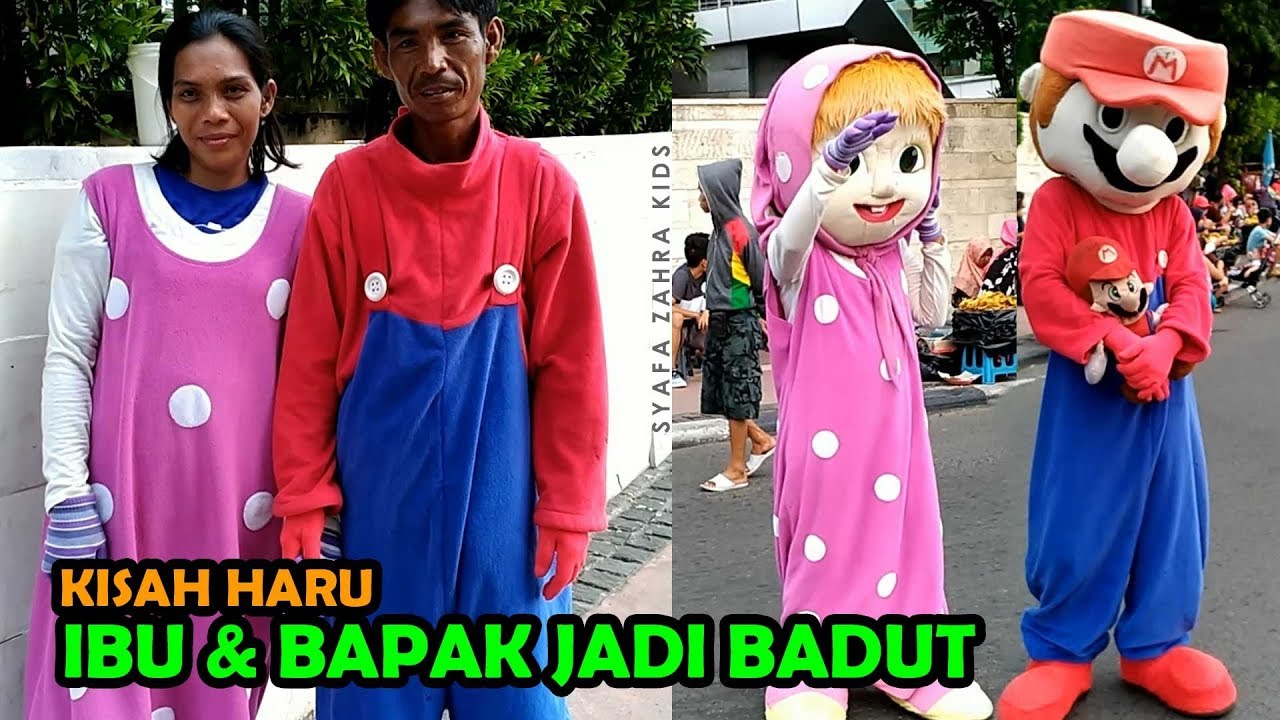 Demi ANAK, IBU & Bapak rela jadi BADUT 💟 Dibalik Layar Badut CFD