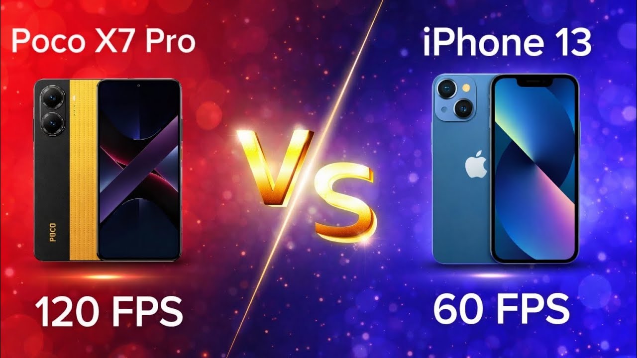 TDM Poco X7 Pro VS İphone 13