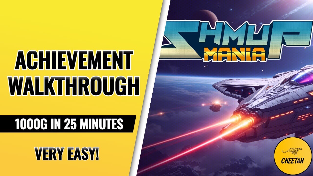 Shmup Mania - Achievement Walkthrough (2000G IN 25 MINUTES) VERY EASY!